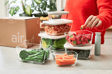Extend the freshness of your food up to 5x longer than traditional storage containers